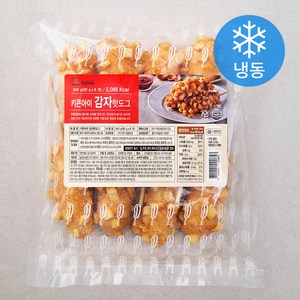 키큰아이 감자핫도그 (냉동), 80g, 8개입