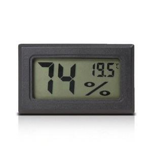 미니 디지털 소라게용 온도 습도계, 혼합색상, 1개