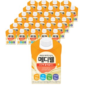 메디웰 고단백 활력플러스 균형영양식, 200ml, 30개