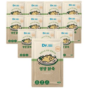 닥터페로 전연령용 영양닭죽 습식사료 12p, 120g, 1세트