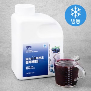 맘스리얼후르츠 블루베리 L 1kg (냉동), 1개