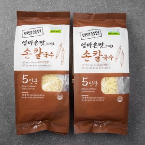 칠갑농산 손칼국수 5인분, 800g, 2개입