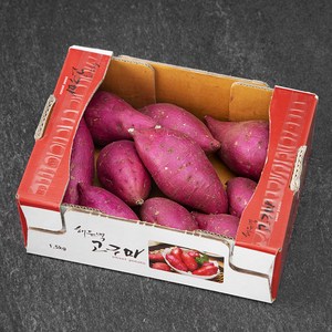 해들녘 무농약 고창황토 고구마, 1.5kg(특상), 1개