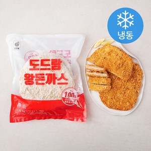 도드람한돈 왕돈까스 4개입 (냉동), 1.32kg, 1개