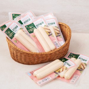 더건강한 닭가슴살 소시지, 120g, 10개