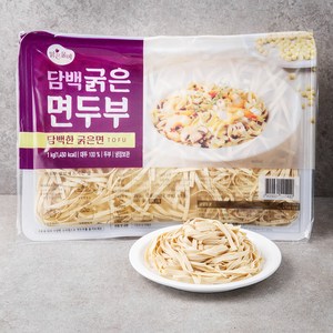 맑은물에 담백 굵은면두부, 1kg, 1개