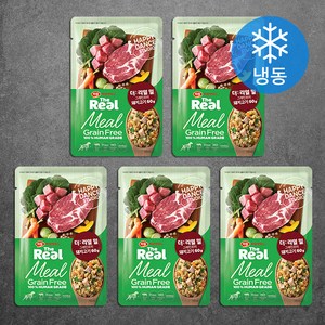 하림더리얼 밀 그레인프리 강아지화식 돼지고기 5p, 돼지, 60g, 5개