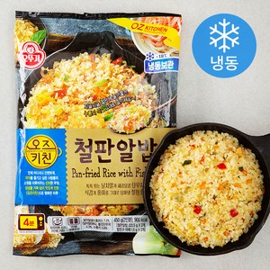 오뚜기 오즈키친 철판알밥 223.5g x 2개 + 소스 1.5g x 2개 (냉동), 450g, 1개