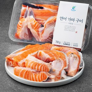 은하수산 노르웨이 연어 가마 구이 머릿살, 700g, 1팩