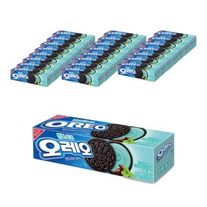 오레오 민트초코 쿠키, 80g, 24개