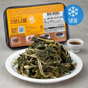 피아골미선씨 3분나물 데친부지깽이 (냉동), 240g, 1팩