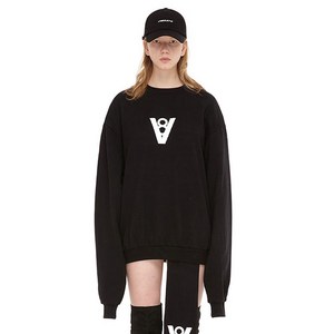 바이브레이트 SYMBOL LOGO PATCH SWEAT SHIRT