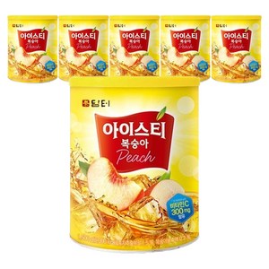 담터 복숭아 아이스티분말, 1.5kg, 1개입, 6개