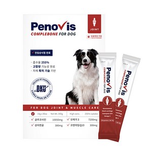 페노비스 강아지 관절 영양제 하루한포 슬개골 도움 글루코사민 30포, 관절케어, 1개, 뼈/관절강화