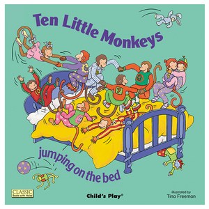 노부영 마더구스 세이펜 Ten Little Monkeys Jumping on the Bed Papeback, 제이와이북스