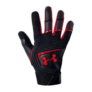 언더아머 키즈용 유스 클린 업 배팅 글로브 오른손용 1341971-00, Black(1341971-007)