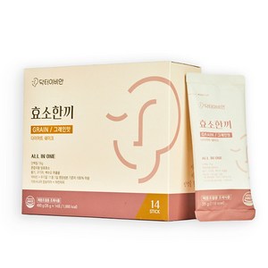 닥터이비안 효소한끼 다이어트 쉐이크 그레인맛 14p, 1개, 490g