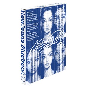 뉴진스 - Bluebook EP 1집 앨범 버전 랜덤 발송, 1CD