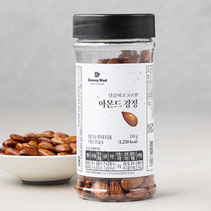 그린너트 달콤하고 바삭한 아몬드 강정, 210g, 1개