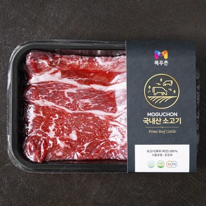 목우촌 국내산 소고기 윗등심 로스용 (냉장), 400g, 1개