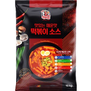 떡불킹 떡볶이소스 더순한맛, 10kg, 1개