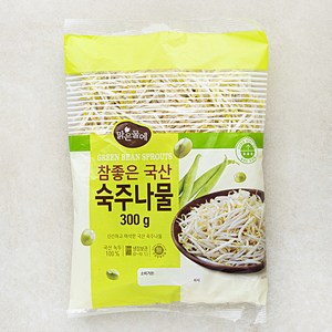 맑은물에 참좋은 국산 숙주나물, 300g, 1개