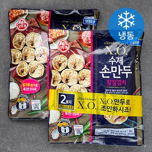 오뚜기 XO 수제손만두 칼칼김치 (냉동), 364g, 2개