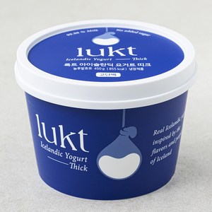 LUKT 아이슬란딕 요거트 띠크, 450g, 1개