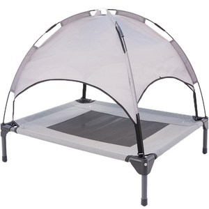 칠시 반려동물 돔 텐트, 그레이