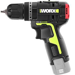 WORX 웍스 충전 해머드릴 베어툴 12V WU131X.9, 1개