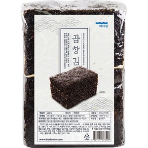 바다원 곱창김 50p, 200g, 1개