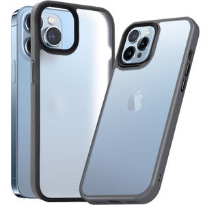 아이몰 컬러 베젤 실루엣 매트 지문방지 휴대폰 케이스