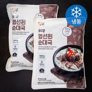 푸드얍 엄선된 순대국 (냉동), 2개, 600g