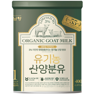 남양유업 유기농 산양분유 1단계, 400g, 1개