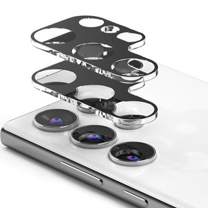 누아트 후면 카메라 렌즈 강화유리 보호필름, 2개