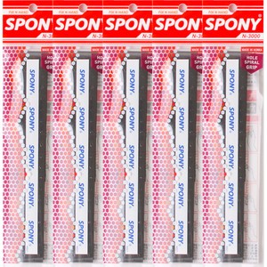 스포니 배드민턴 소프트핏 홀스파이럴그립 N-3000 5p, 블랙
