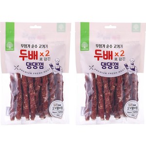 더내추럴 강아지 두배 고기많은 댕댕껌 스틱 14p, 오리, 210g, 2개