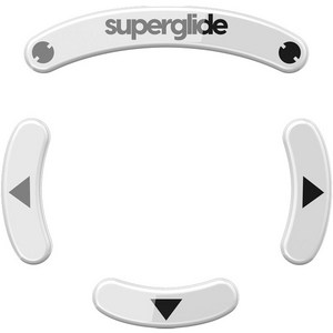 로지텍 GPRO Wireless 전용 슈퍼글라이드 글라스 피트 화이트, 1개