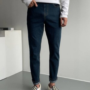 남성용 로댄티 데일리 스판밴딩 데님 기본