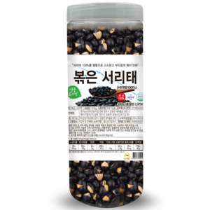 열풍로스팅 국산100% 볶은 서리태 통, 500g, 1개