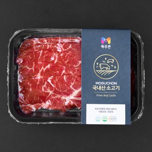 목우촌 국내산 소고기 부채살 3등급 구이용 (냉장), 300g, 1개