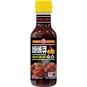 오뚜기 바베큐소스 매운맛, 355g, 1개