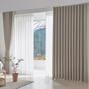 아이디 타임 암막 형상기억커튼 2p