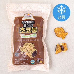 우리쌀이 들어간 초코붕 (냉동), 500g, 1개