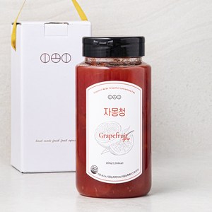 짱죽 진한 이오이 수제 자몽청, 1kg, 1개