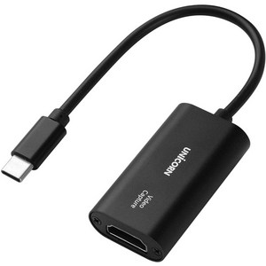 유니콘 C타입 4K 60Hz USB HDMI 비디오 캡쳐보드, VC-200C