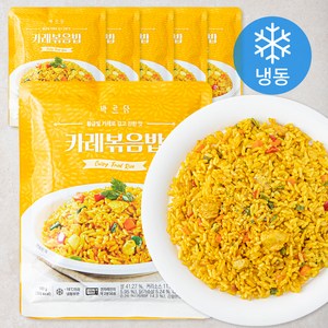 바르닭 카레 볶음밥 (냉동), 180g, 6팩