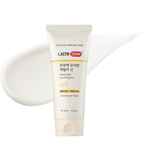 락토덤 피부에 유익한 데일리 선크림 SPF50+ PA++++, 150g, 1개