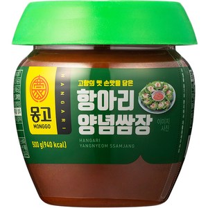 몽고식품 항아리 양념쌈장, 500g, 1개