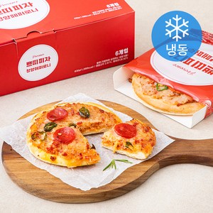 쁘띠피자 청양페퍼로니 피자 (냉동), 6개입, 1개